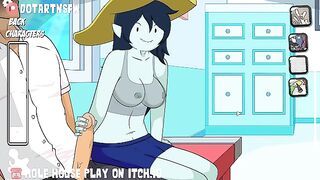 Marceline The Vampire Handjob Cumshot Orgasm - Hole House