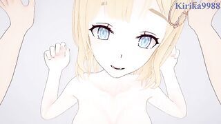Watson Amelia and I have intense sex in the bedroom. - Hololive VTuber POV Hentai