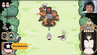 H-Game Shoot-em-ups ButtKnight Demo (Game Play)