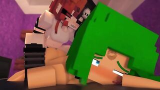 Best Minecraft hentai animations part 2 xhatihentai with glove masturbation