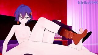 Belle (Rin) and I have intense sex at a love hotel. - Zenless Zone Zero Hentai