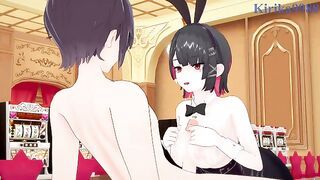 Ellen Joe (Bunny Girl) and I have intense sex in the casino. - Zenless Zone Zero Hentai