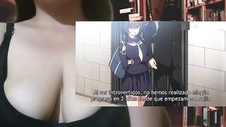 Pareja timida recibe ayuda de amiga puta