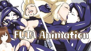My girlfriend fucking me wildly until I cum (Futa animation) - Jazziuu
