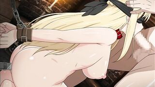 Lilith's tight butt is stretched by the adventurer's big cock