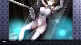 An unknown alien device makes a sweet girl climax 100 times.