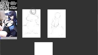 Tofuubear 09 25 2024 Drawing_ Reiko WOOF