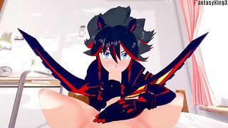 Ryuko Matoi fucking | 3 | KILLLAKILL | Full sex video on Patreon: Fantasyking3