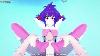 Sherry from Ore Dake Gives You A Footjob Hentai POV