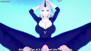 Shion from Reincarnated as a Slime Gives You A Footjob Hentai POV