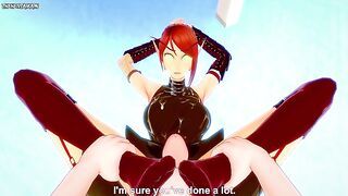 Kalra from World of Warcraft Gives You A Footjob Hentai POV