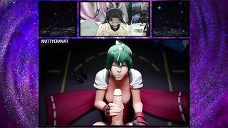 Kiriko Gets Cum Blasted, Big Breast Squirrel Girl Rides A Cock, Psylocke Is Cum Covered, Bald Pussy