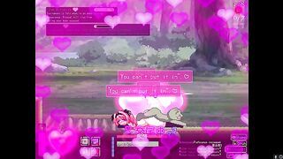 Hentai game where a bitch flows from a goblin and a BDSM master