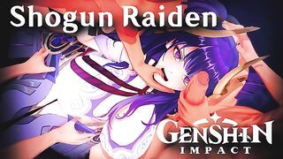 SHOGUN RAIDEN GENSHIN IMPACT GIVES YOU THE BEST TIME OF YOUR LIFE - HENTAI [DELUXE] FREE
