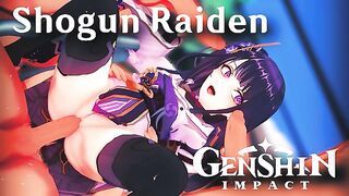SHOGUN RAIDEN GENSHIN IMPACT INTENSE SEX - HENTAI DELUXE [DELUXE]FREE