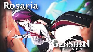 ROSARIA GENSHIN IMPACT INTENSE SEX - HENTAI DELUXE [DELUXE]FREE