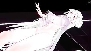 Janus Hentai Azur Lane Hot Sexy Dance Transparent Lingerie Song Heart Attack MMD 3D All Colors CMP