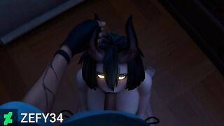 Night Rose Blowjob | FORTNITE 3D ANIMATION