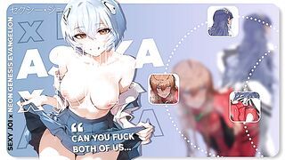 An intense threesome with two lesbians