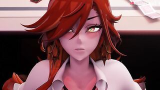 Mavuika Genshin impact Anal
