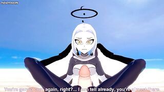 Lute from Hazbin Hotel Gives You A Footjob At The Beach Hentai POV