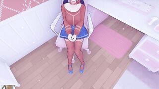 BEING STALKED BY A ANIME GIRL AND FEELING STRANGE ABOUT IT - miside