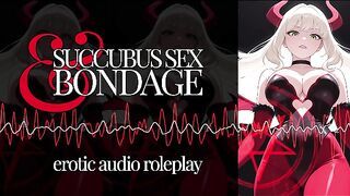 Erotic Audio | Succubus Sex & Bondage | FemDom RolePlay ASMR BDSM Demon