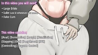 Your Futa Personal Trainer Takes Your Ass (Anal JOI)