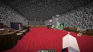 Trolling Villagers With Secret Ice Bunker In Minecraft!!