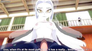 Lute from Hazbin Hotel Works Out With a Footjob! Hentai POV