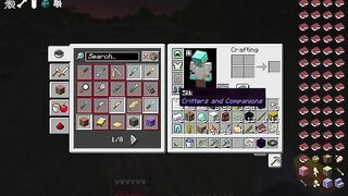 Getting the BEST BOW in minecraft with mods ep 6