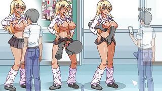 Hot Sexy Hentai Japanese Teacher Want to Fuck Her Students Porn Game #2