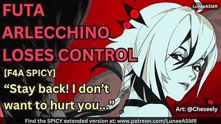 FUTA Arlecchino Loses Control [F4A ASMR] [Pegging] [Genshin Impact] [Femdom] [Fdom]