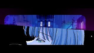 DATING A CUTE ANIME GIRL - A night filled with the sound of rain