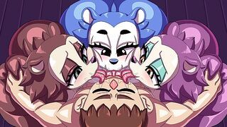 Foursome With Three Busty PHAT ASS Furrys!!! - Waifu Crossing