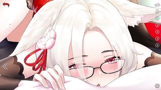 Playing with Neruko, The Cat-Girl - "H-Isekai Loves"