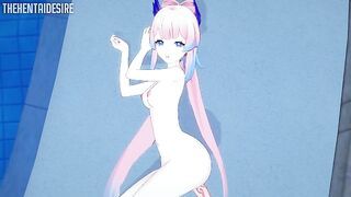 DOMINATING A SUBMISSIVE KOKOMI HENTAI GENSHIN IMPACT