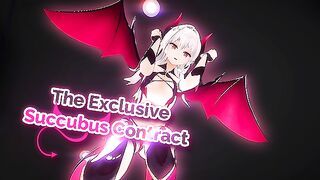 [Bonus DLC Trailer] The Exclusive Succubus Contract - Fully Voiced [Femdom] [Edging]