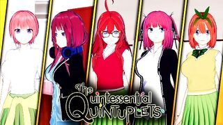 FUCKING ALL 5 QUINTUPLETS MEGA COMPILATION QUINTESSENTIAL QUINTUPLETS