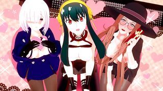 SPYxFAMILY HENTAI COMPILATION (Yor, Sylvia, Fiona)
