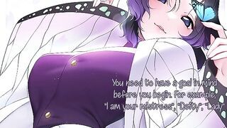 Shinobu’s obedient pet JOI (Anime JOI)