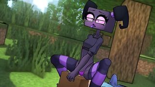 Minecraft Horny Craft - Part 14 - Endergirl Pussy By LoveSkySanHentai