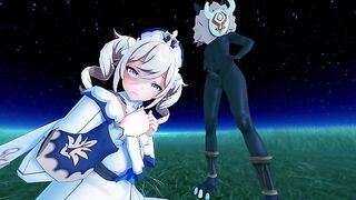 BARBARA GETS FUCKED BY HILICHURL - 4K GENSHIN IMPACT PORN