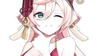 Yanfei's Test - Genshin Impact (Multiple Endings, Edging) - Hentai JOI