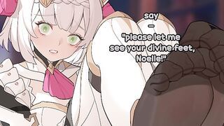 Noelle is done being your maid JOI feet(femdom, edging, joi, domination, feet fetish)