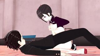 DEMON SLAYER Kanao Tsuyuri is caught to be fucked and gives a great blowjob with her tits Anime H