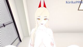Power and I have intense sex in the bedroom. - Chainsaw Man POV Hentai