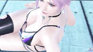 Dead Or Alive Xtreme Venus Vacation Elise Popping Lover Swimsuit Fanservice Appreciation