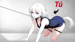 JOI Entrenamiento para ser mi mascota usando correas en tus piernas.