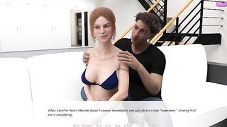 My Stepbrother's Wife #16 Jennifer let me to unhook her bra